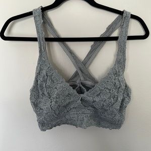 AE cross back bralette